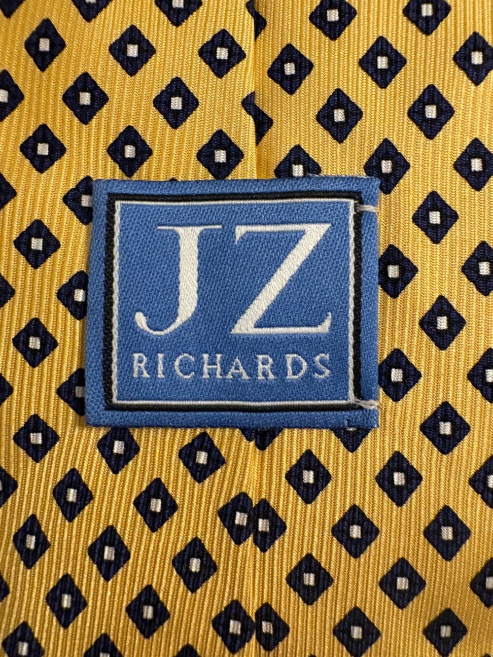 J.Z. Richards Men’s 100% Woven Silk Tie – Handmade in USA